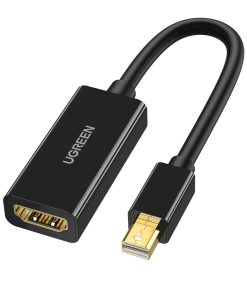 UGREEN Mini DisplayPort to HDMI Converter 4K (Black, UG‑40360 / MD112)