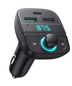 UGREEN Bluetooth Car Charger (Black, UG‑80910 / CD229)