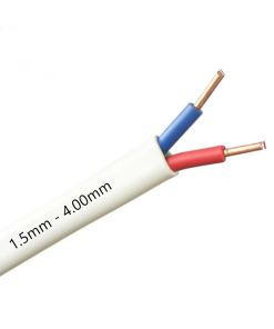 1.0mm Twin Flat 2-Core Electrical Wiring Cable