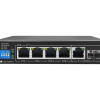 D-Link DGS-F1006P-E 250M 6-Port 1000Mbps Switch with 4 PoE Ports and 2 Uplink Ports