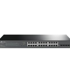 TP-Link 28-Port 10/100/1000Mbps JetStream Gigabit Smart Switch with 24-Port PoE+(TL-SG2428P)