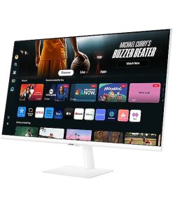Samsung 32″ M70D 4K Smart Monitor with Streaming TV for Multi Device Experience (LS32DM703UMXUE)