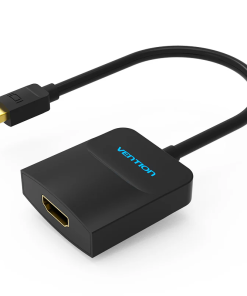Vention Mini DisplayPort to HDMI Converter 0.15M Black(HBCBB)