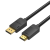 Vention DP to HDMI Cable 2M Black(HADBH)
