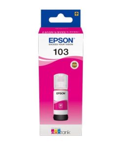 Epson 103 EcoTank Magenta Ink Bottle 65ml (C13T00S34A)