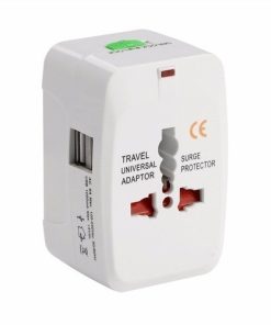 Universal Travel Adapter with USB Ports US UK EU AU International All-in-one Plug