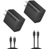 Anker iPhone 16 Charger, USB C Charger 20W Dual Port