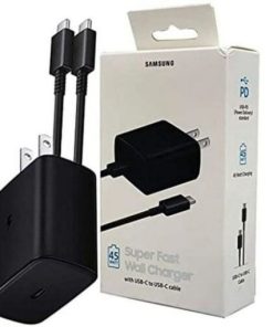 Genuine Samsung 45w Usb-C Super Fast Wall Charger With Cable