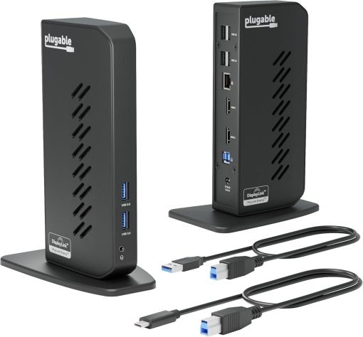 Plugable USB 3.0 and USB-C Dual Display Docking Station