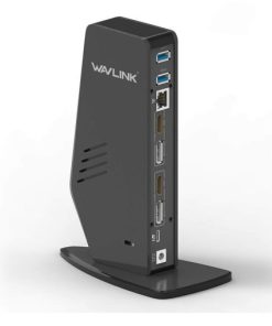 WAVLINK USB-C Laptop Docking Station Dual at 60hz Monitor