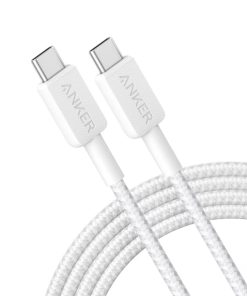 ANKER 322 USB-C to USB-C Cable (6ft Braided) White