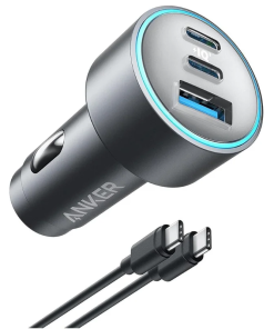 ANKER 335 Car Charger (67W) Black