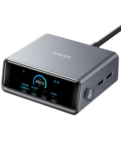 ANKER Prime 250W GaN Desktop Charger (6 Ports) Silver