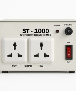 1000W Step Down Transformer 220V to 110V Voltage Converter with Dual Universal Output Sockets