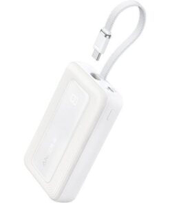 Anker Zolo Wireless Power Bank 10000mAh 30W with Built-In USB-C Cable White (A1685H21)