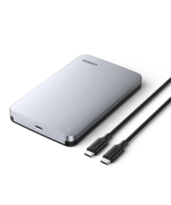 UGREEN CM300 USB-C 2.5 Inch SATA HDD Enclosure (UG-70498) – Aluminum USB 3.1 Type-C External Hard Drive Case(UG-70498