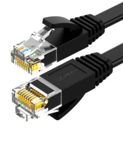 UGREEN Cat 6 U/UTP LAN Cable 1m Black High-Speed Ethernet Network Cable(UG- 20159)