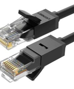 UGREEN Cat 6 U/UTP LAN Cable 5m Black High-Speed Ethernet Network Patch Cable(UG- 20162)
