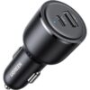 UGREEN E602 60W Car Charger with USB-C and USB-A Ports Fast Charging Adapter (UG-55212B)