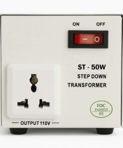 50 Watts Step Down Transformer 220V to 110V Voltage Converter for Appliances and Electronics