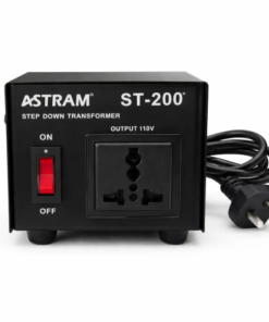 Astram 200W Step Down Transformer 220V to 110V Voltage Converter for Appliances and Electronics