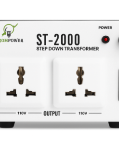 Drom Power 2000W Step-Down Transformer (ST-2000W) – 220V to 110V Voltage Converter