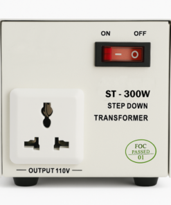 Drom Power 300W Step-Down Transformer (ST-300W) – 220V to 110V Voltage Converter