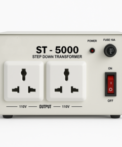 Drom Power 5000W Step-Down Transformer (ST-5000W) – 220V to 110V Voltage Converter